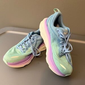 Hoka Bondi 8 running shoes women's size 8.5